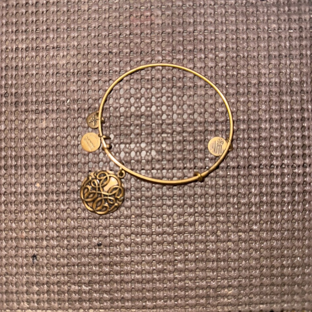 Alex and Ani Path of Life bracelet in gold